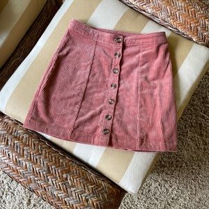 Small Forever21 corduroy skirt